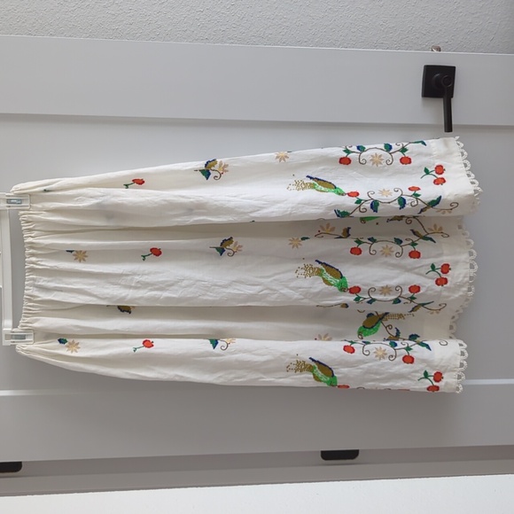 Farm Rio Embroidered midi/maxi skirt - Picture 11 of 12